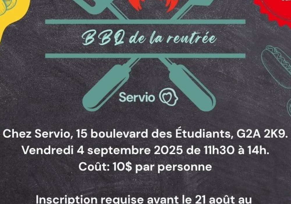 BBQ DE LA RENTRÉE  [CS10-AS5-RS] (Été 2026 )  