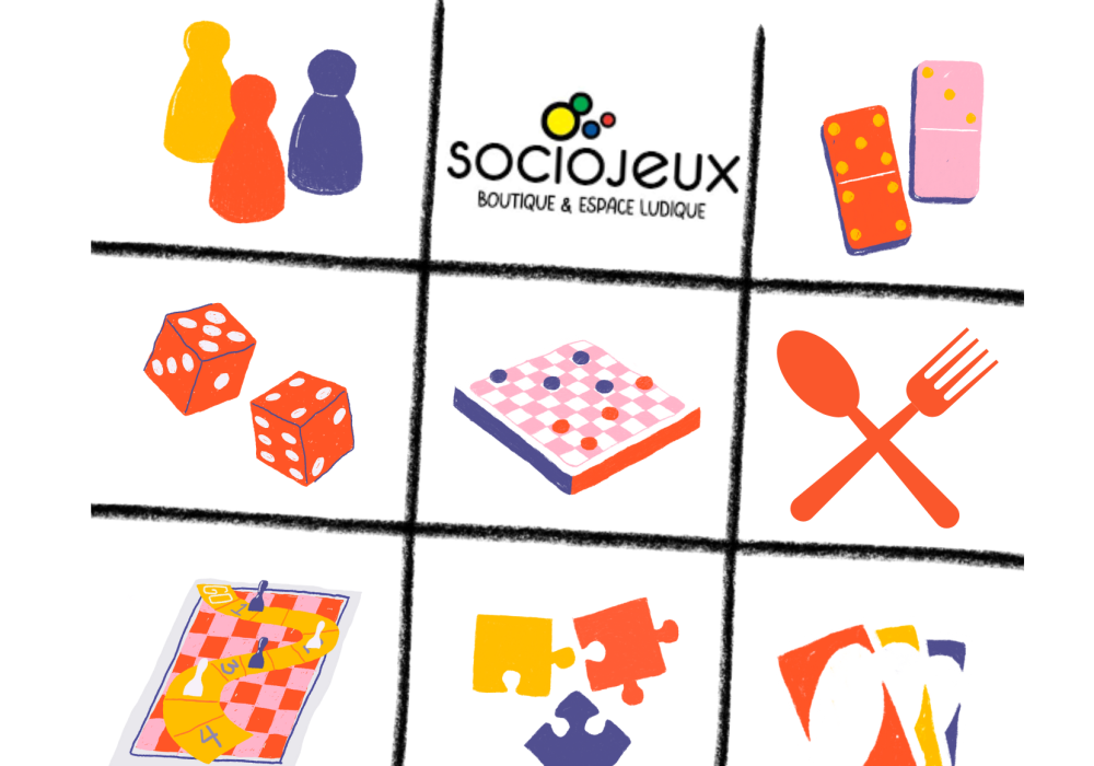 Socio-Jeux et diner [CS1-SJ1-RN]  (Été 2025) 